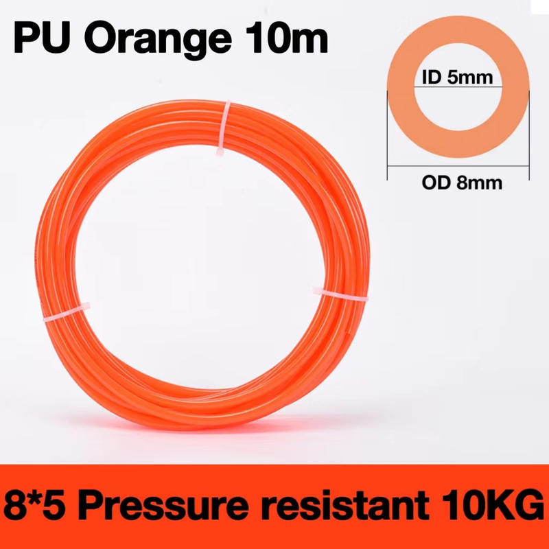 Orange 10Meters Pu Pneumatic Air Pump Air Compressor Air Hose