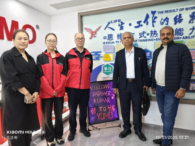 A Documentary of YUMO Reception of International Customers